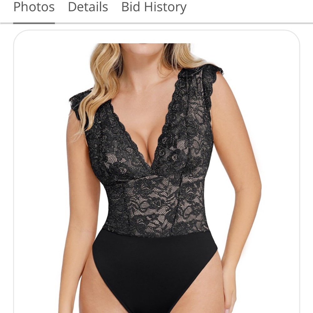 Black Lace Bodysuit